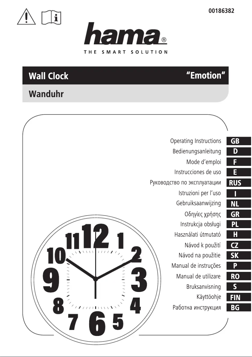 Page n°1 - Manuel utilisateur Hama Emotion