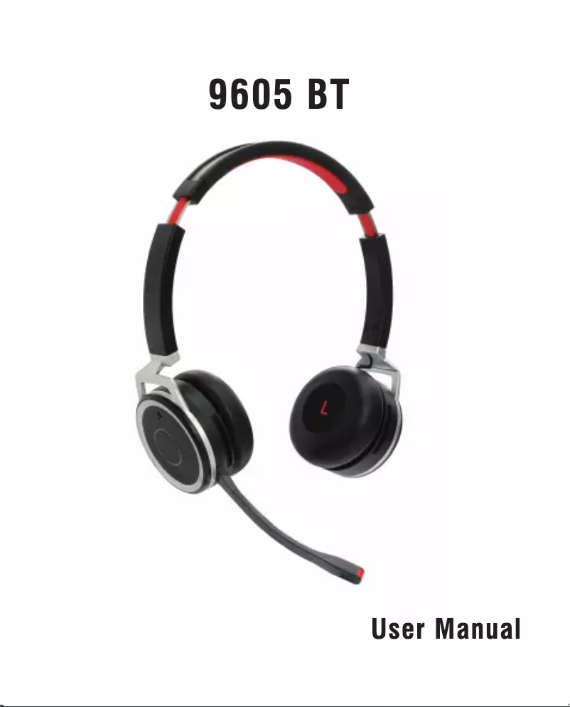 Page n°1 - Manuel utilisateur VT 9605 BT