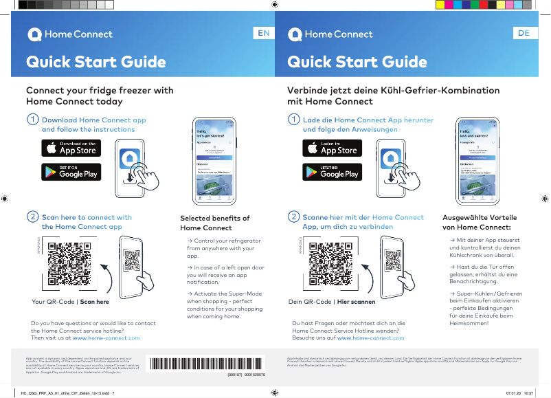Page 1 de la notice Manuel utilisateur Neff KI8865D30