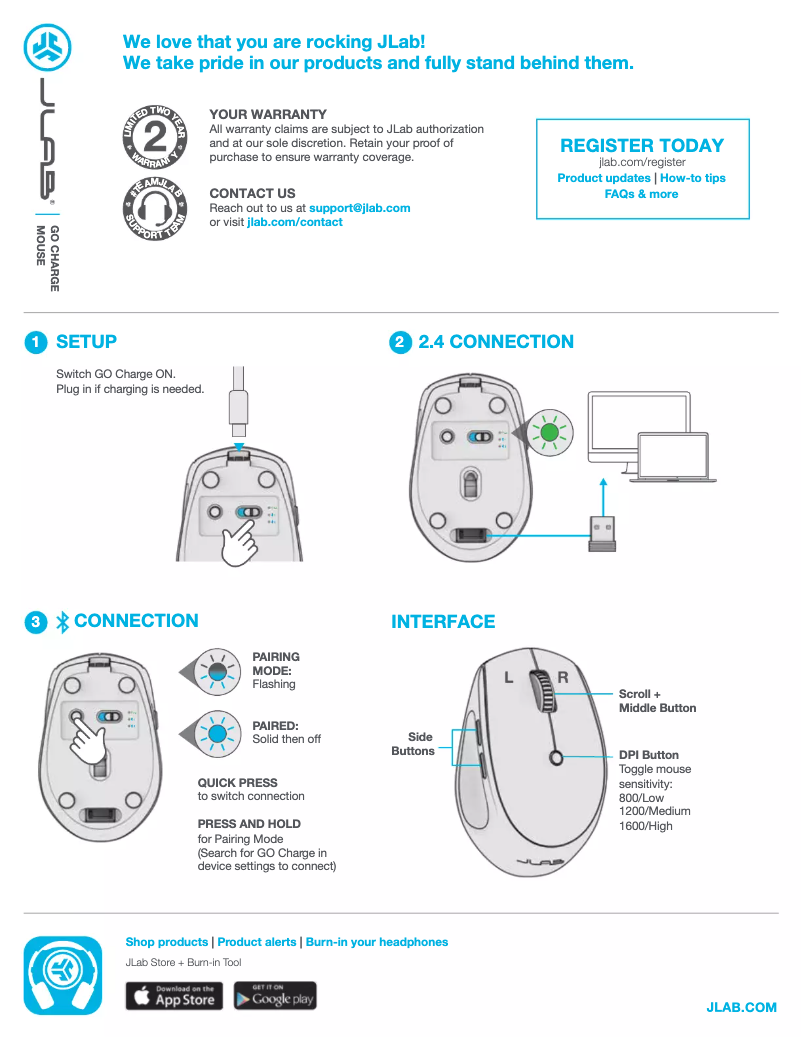 Image de la première page du manuel de l'appareil Go Charge