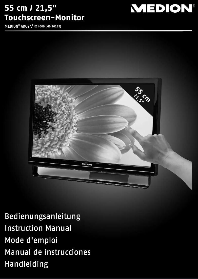 Page n°1 - Manuel utilisateur Medion Akoya E54009 (MD 20125)