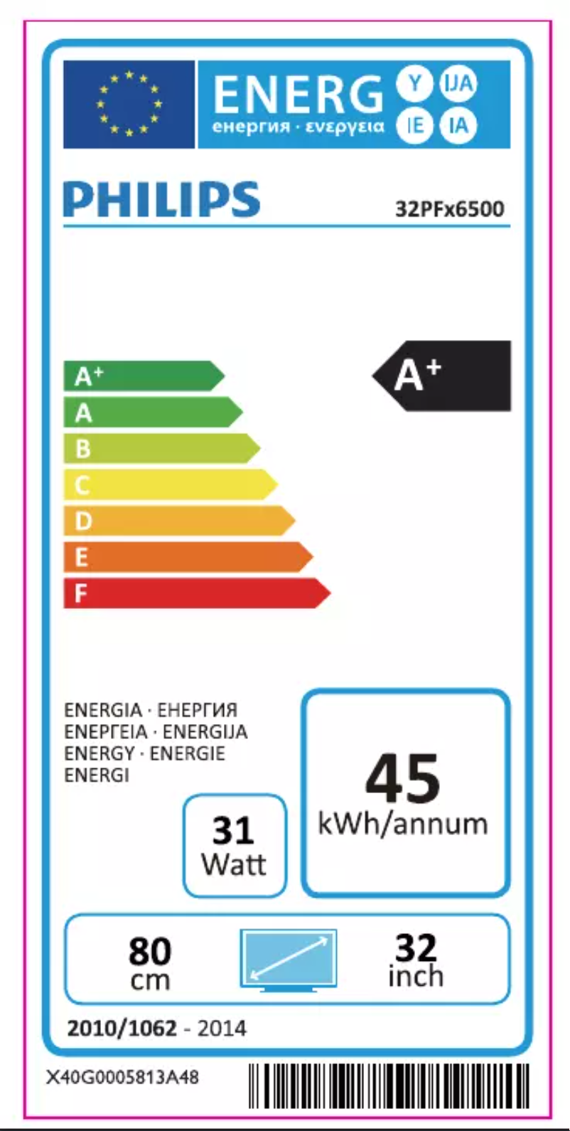 Image de la première page du manuel de l'appareil 6500 series 50PFK6580
