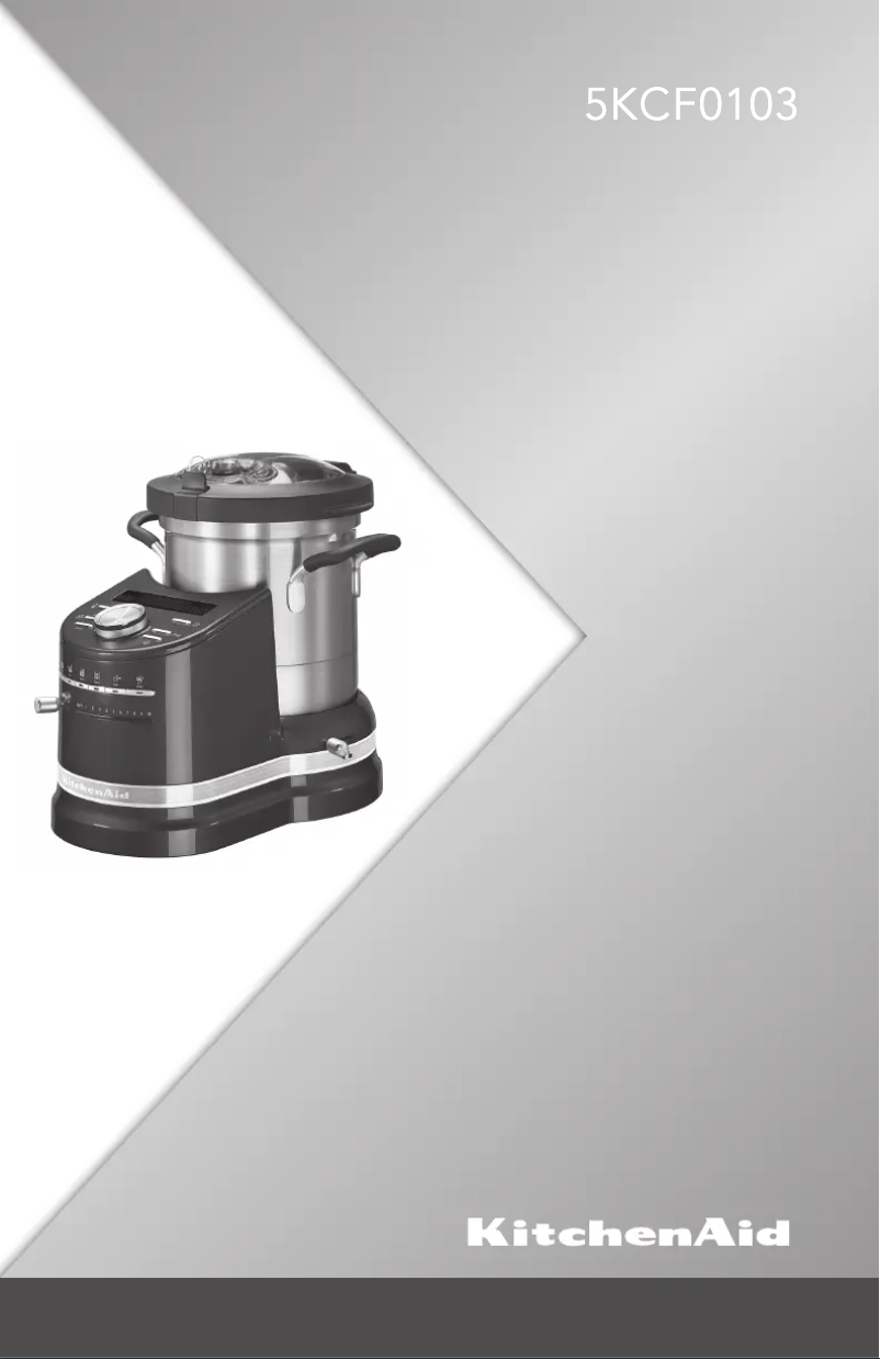Page n°1 - Manuel utilisateur KitchenAid Cook Processor