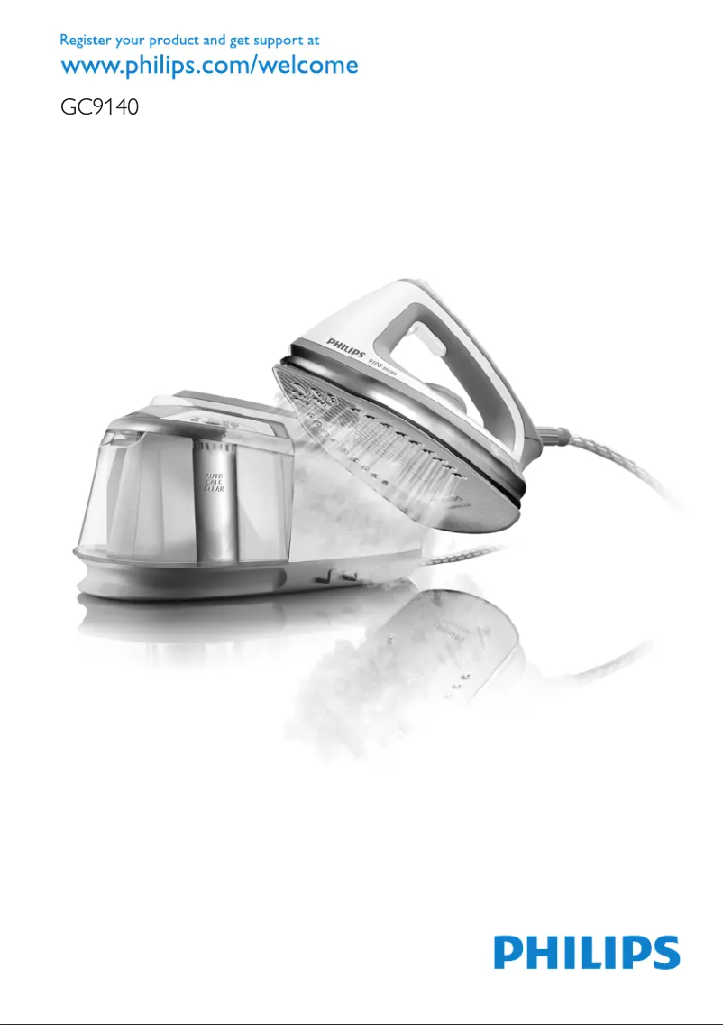 Imagen de la primera página del manual del dispositivo IntelliCare GC9140