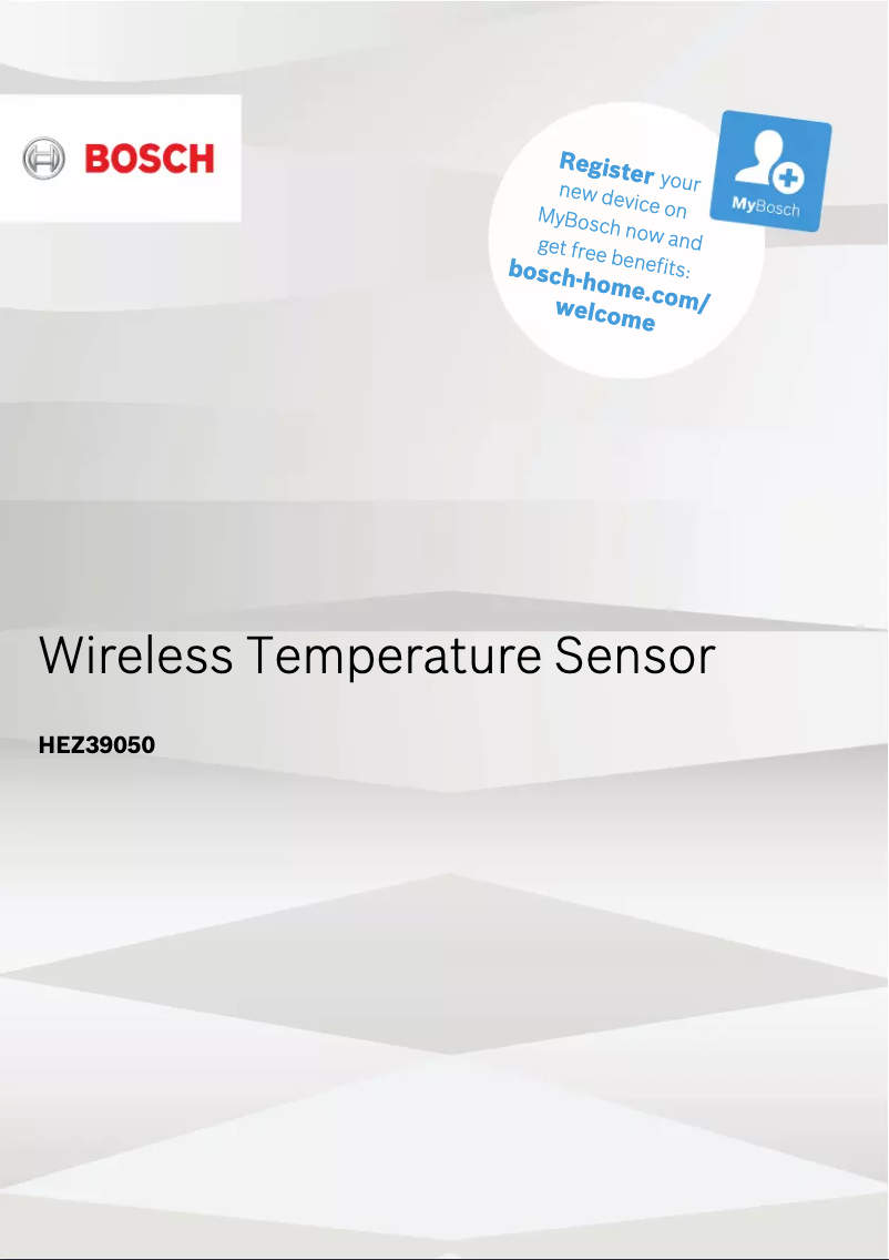 Página 1 del manual Manual de usuario Bosch PXY875DE1E