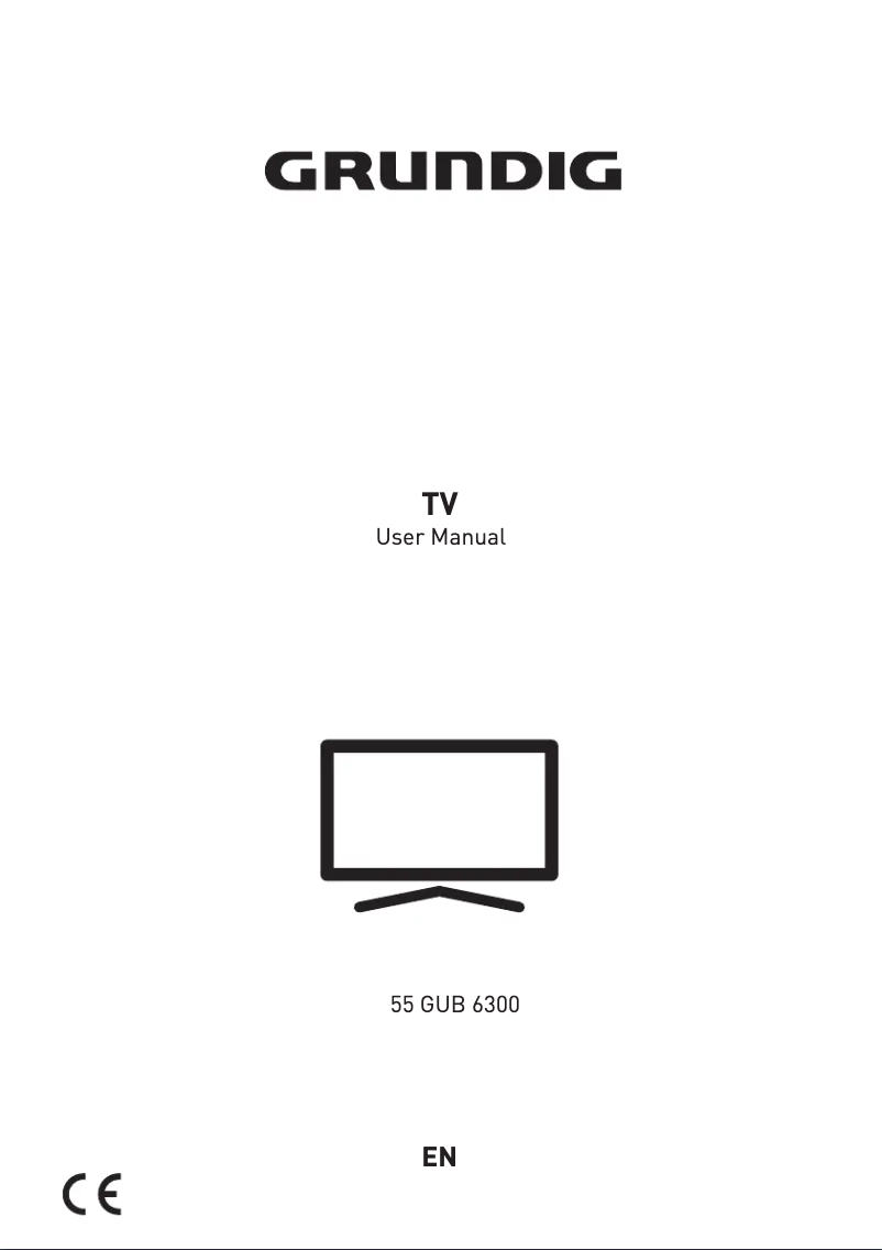 Page 1 de la notice Manuel utilisateur Grundig 55 GUB 6300