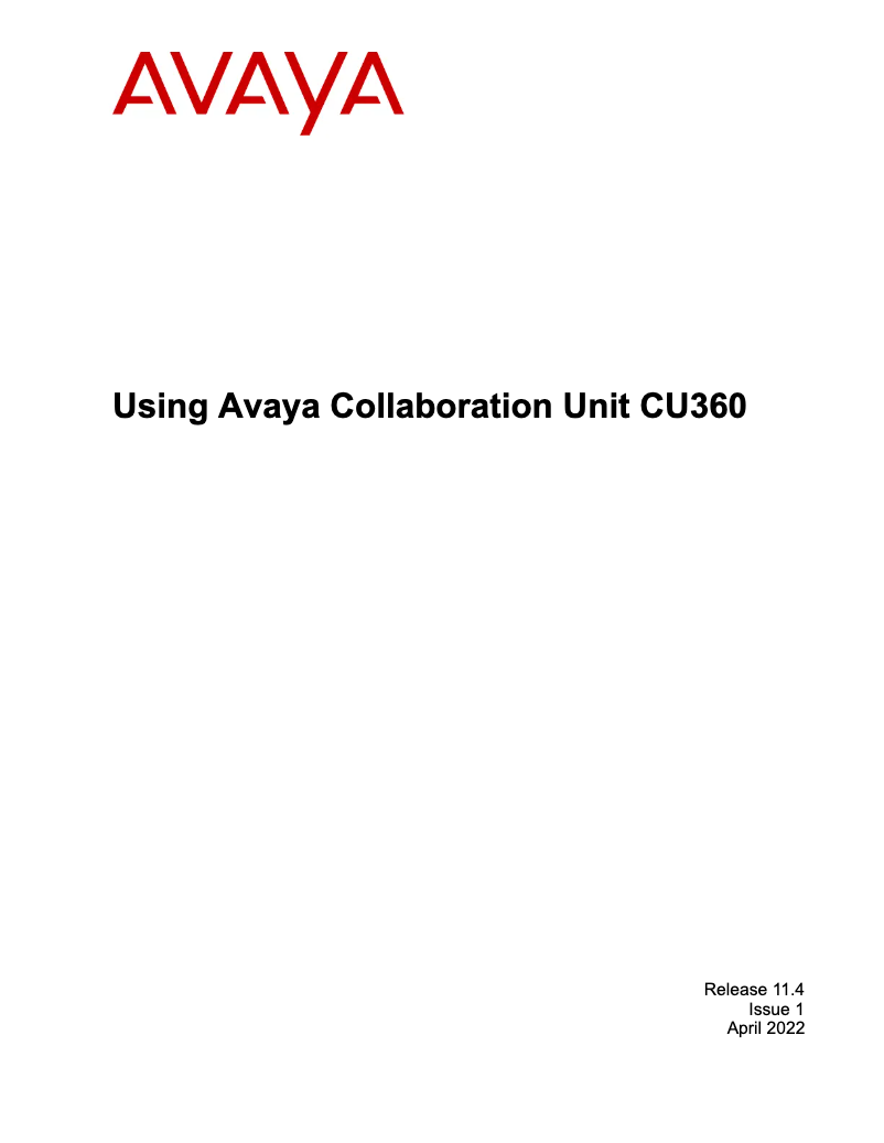 Page 1 de la notice Manuel utilisateur Avaya B129
