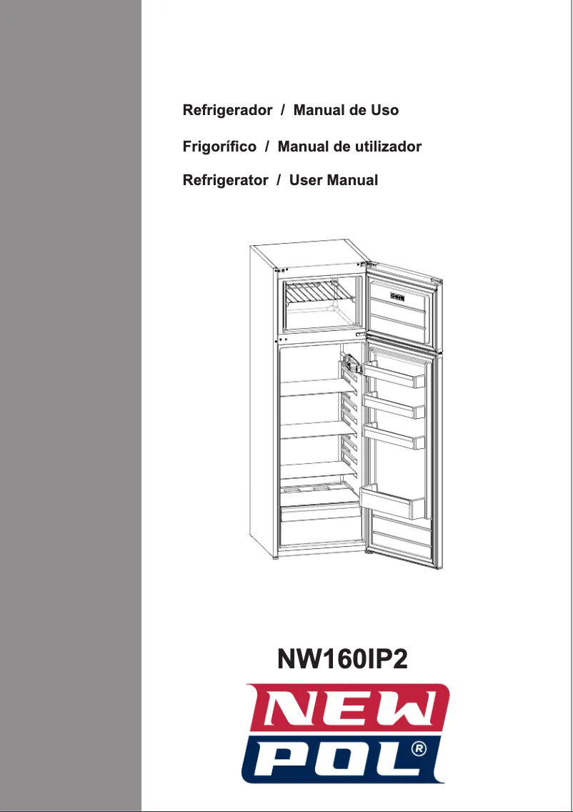 Page n°1 - Manuel utilisateur New Pol NW160IP2