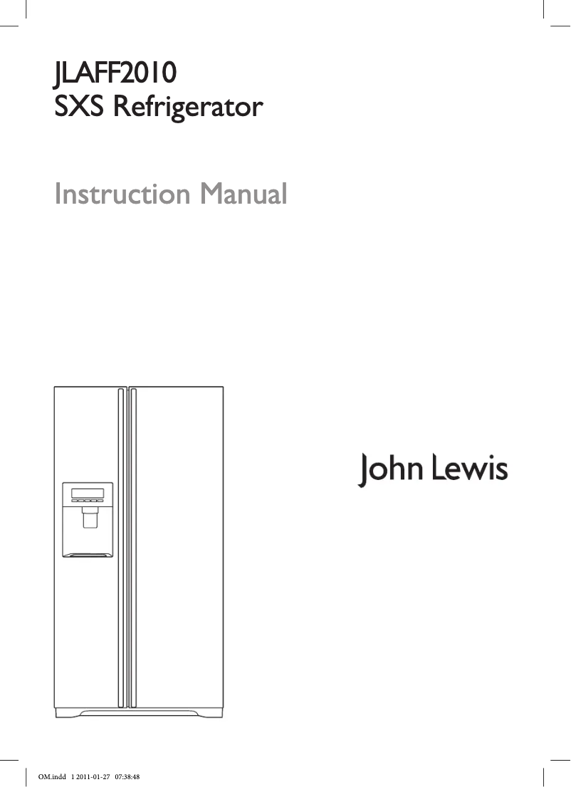 Página 1 del manual Manual de usuario LG JLAFF2010