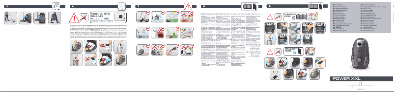 Image de la première page du manuel de l'appareil Power XXL RO3186