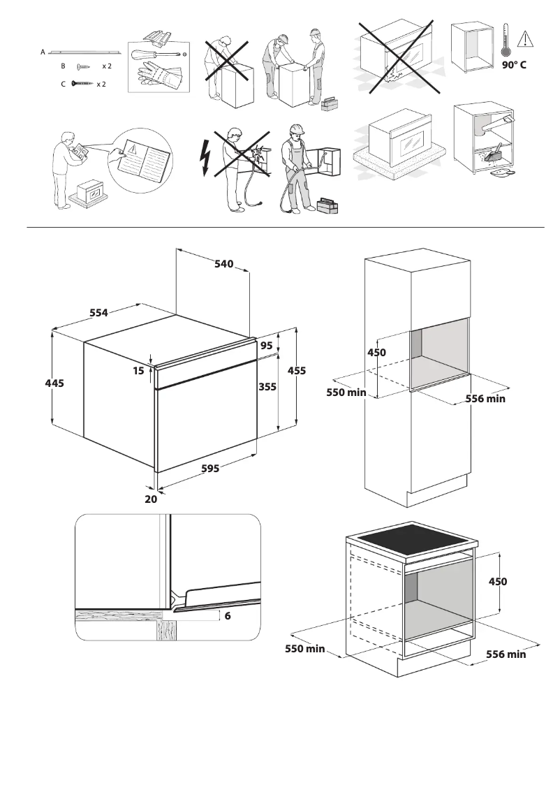 Image de la première page du manuel de l'appareil EMEK7 CT545 PT