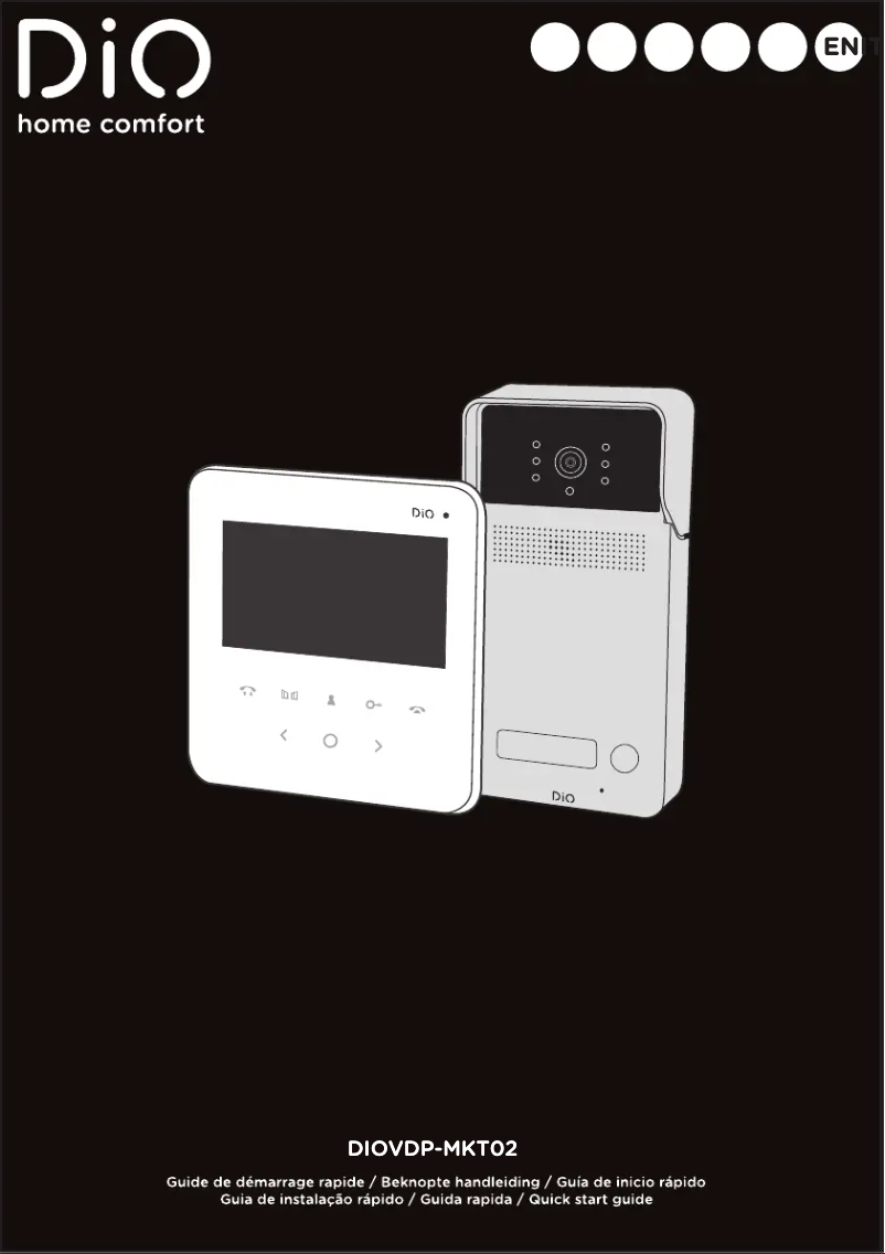 Page 1 de la notice Manuel utilisateur DiO DiOVDP-MKT02