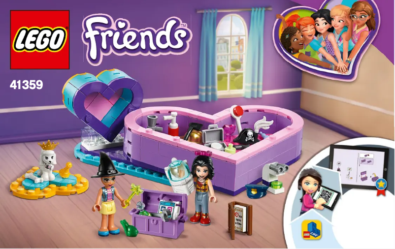 Page 1 de la notice Manuel utilisateur Lego Friends 41359