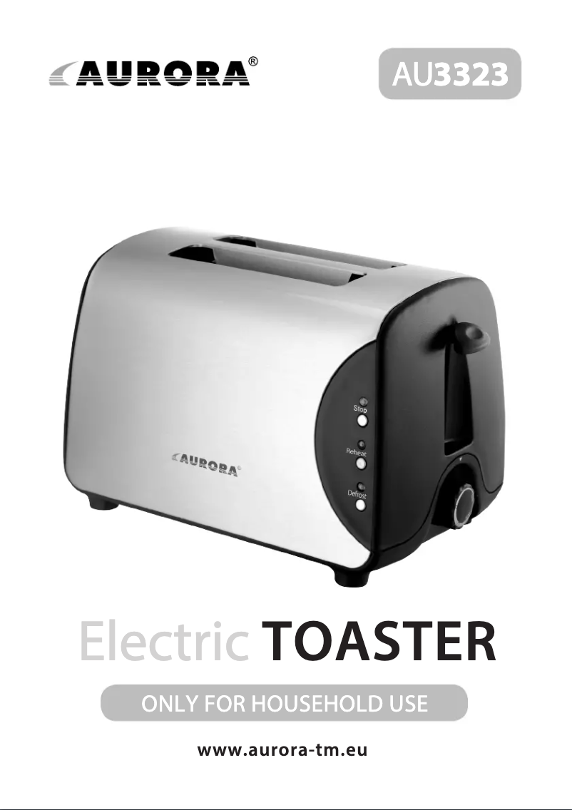Page n°1 - Manuel utilisateur Aurora AU3323