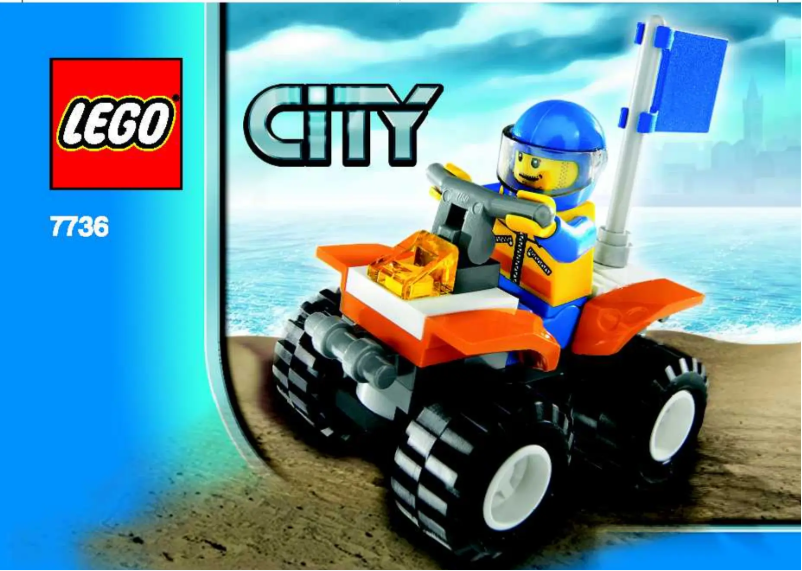 Page n°1 - Manuel utilisateur Lego Coast Guard Quad Bike