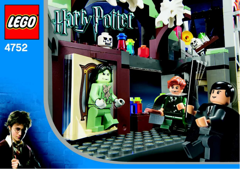 Page n°1 - Manuel utilisateur Lego Professor Lupin's Classroom