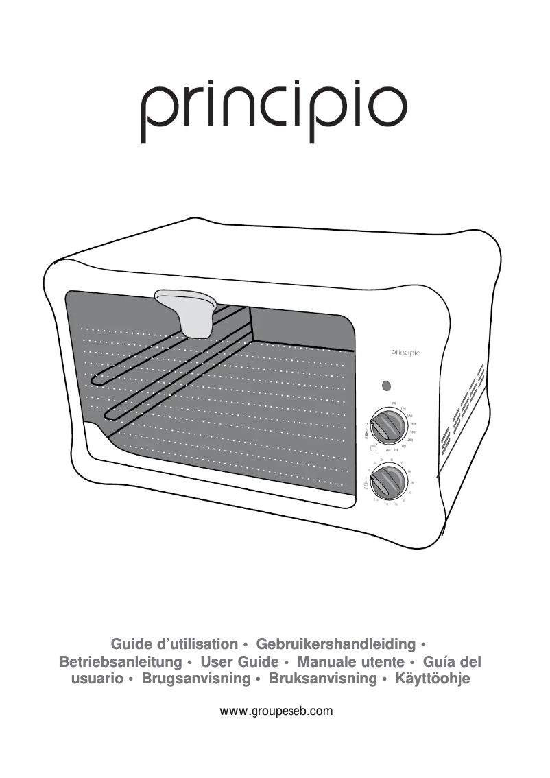 Image de la première page du manuel de l'appareil Principio OV185131