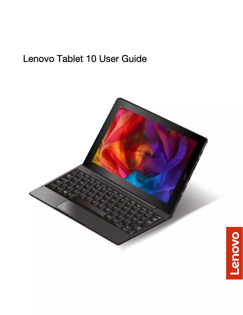 Image de la première page du manuel de l'appareil Tablet 10