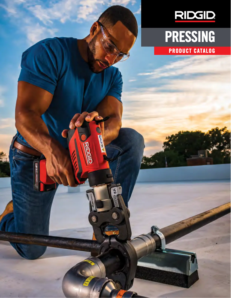 Page 1 de la notice Brochure Ridgid RP 351