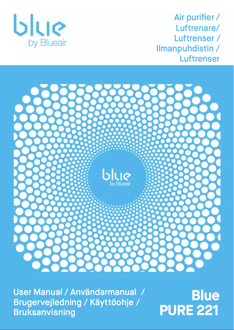 Image de la première page du manuel de l'appareil PURE 221