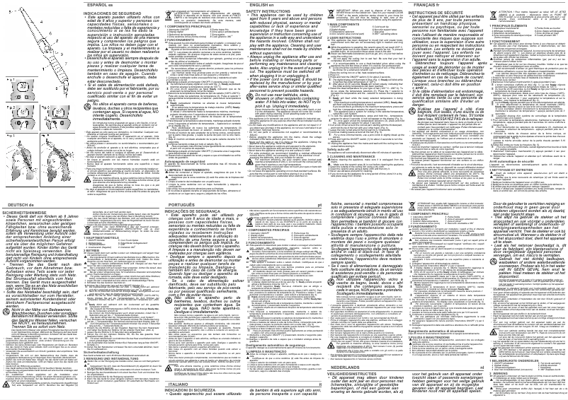 Page 1 de la notice Manuel utilisateur Solac MD7400