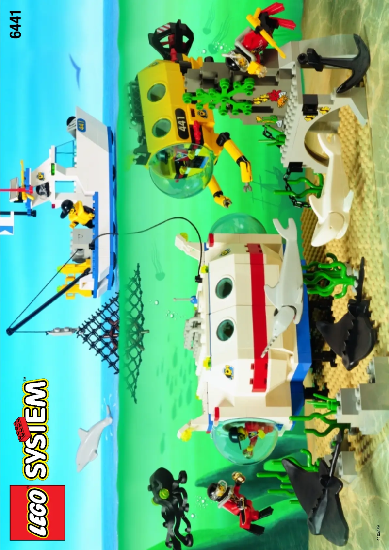 Página 1 del manual Manual de usuario Lego UNDERWATER STATION