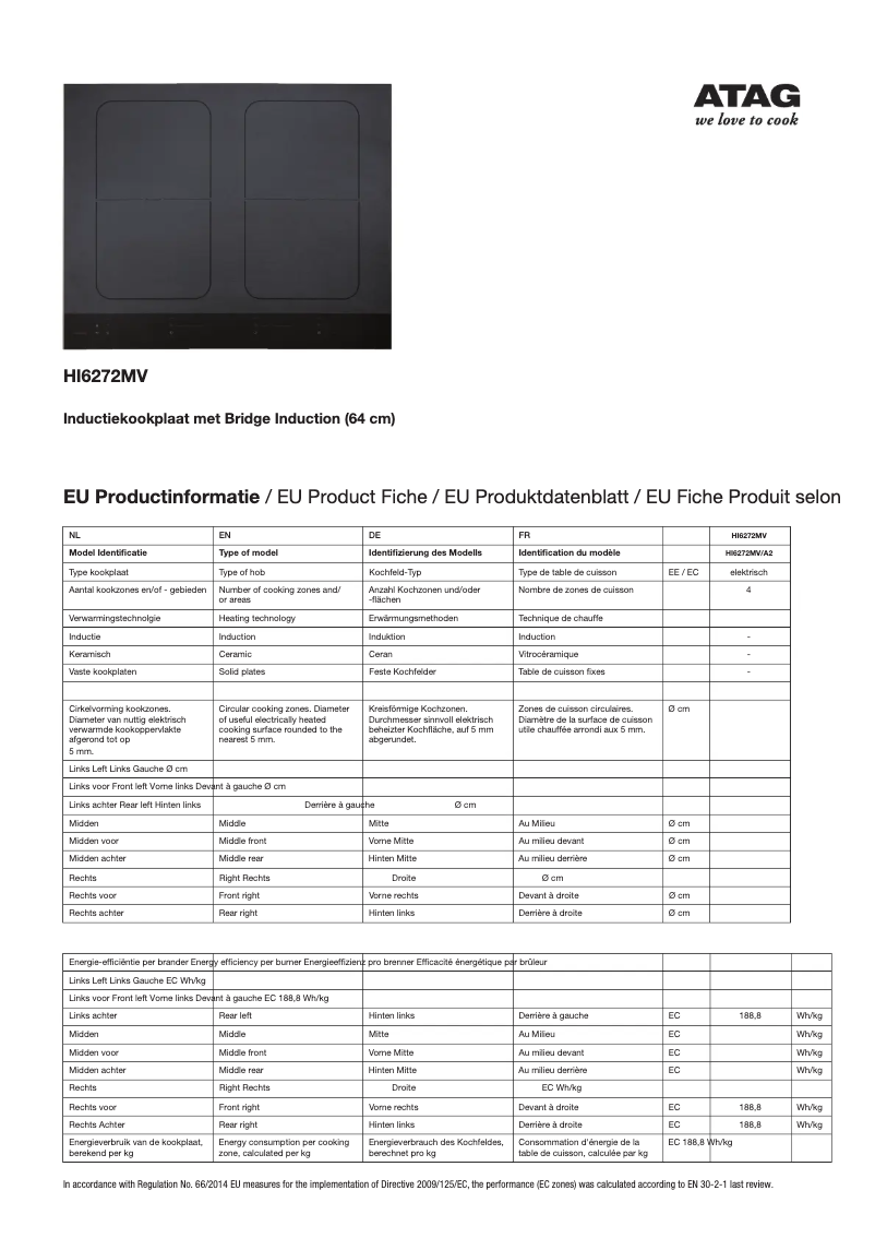 Image de la première page du manuel de l'appareil HI6272MV