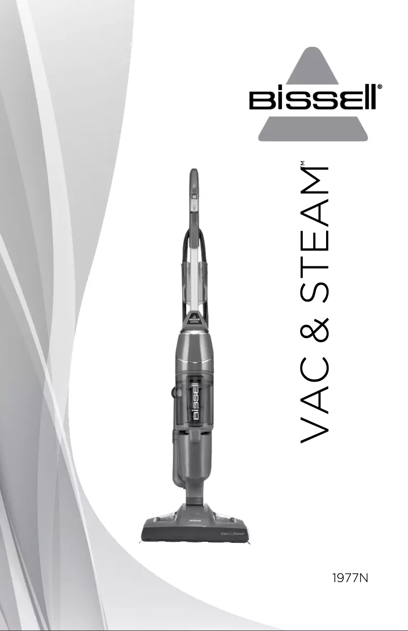 Page n°1 - Manuel utilisateur Bissell Vac & Steam
