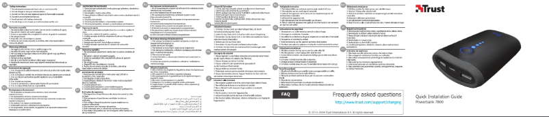 Image de la première page du manuel de l'appareil XPO Powerbank 7800