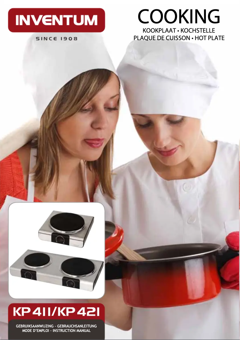 Page n°1 - Manuel utilisateur Inventum KP421W