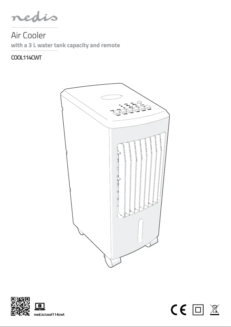 Page n°1 - Manuel utilisateur Nedis COOL114CWT