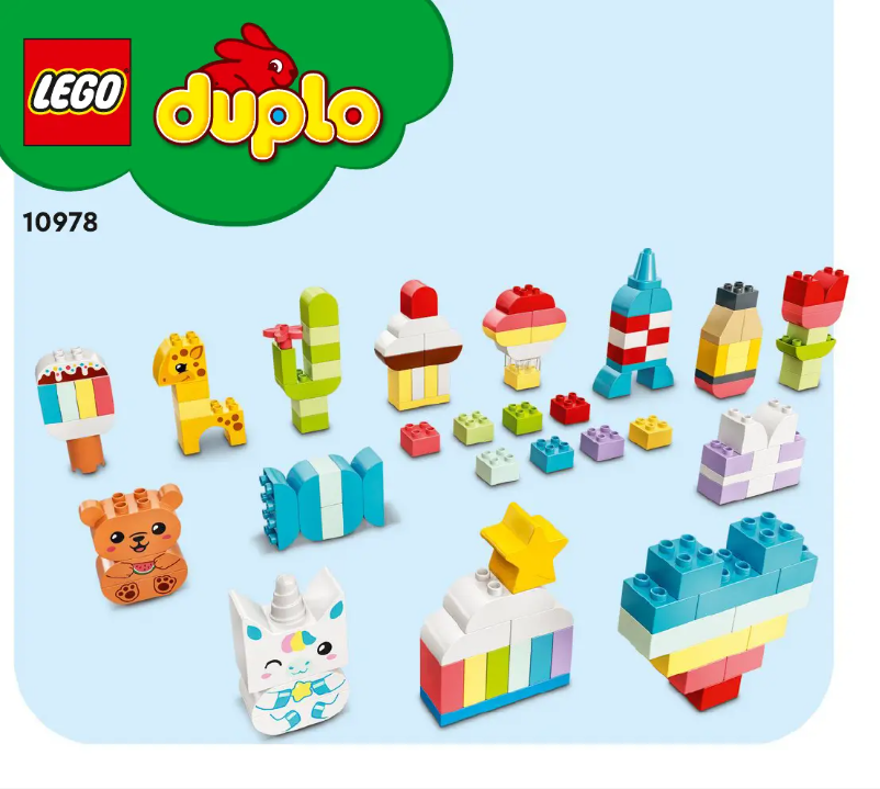 Page n°1 - Manuel utilisateur Lego Duplo 10978