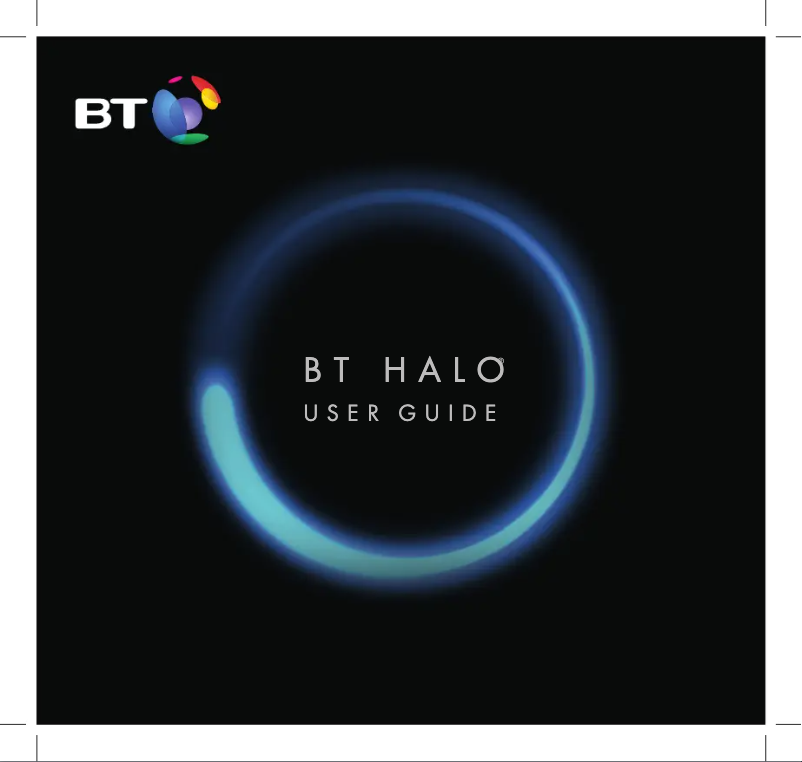 Imagen de la primera página del manual del dispositivo Halo