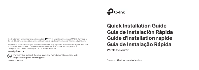 Page n°1 - Manuel utilisateur TP-Link Archer A10