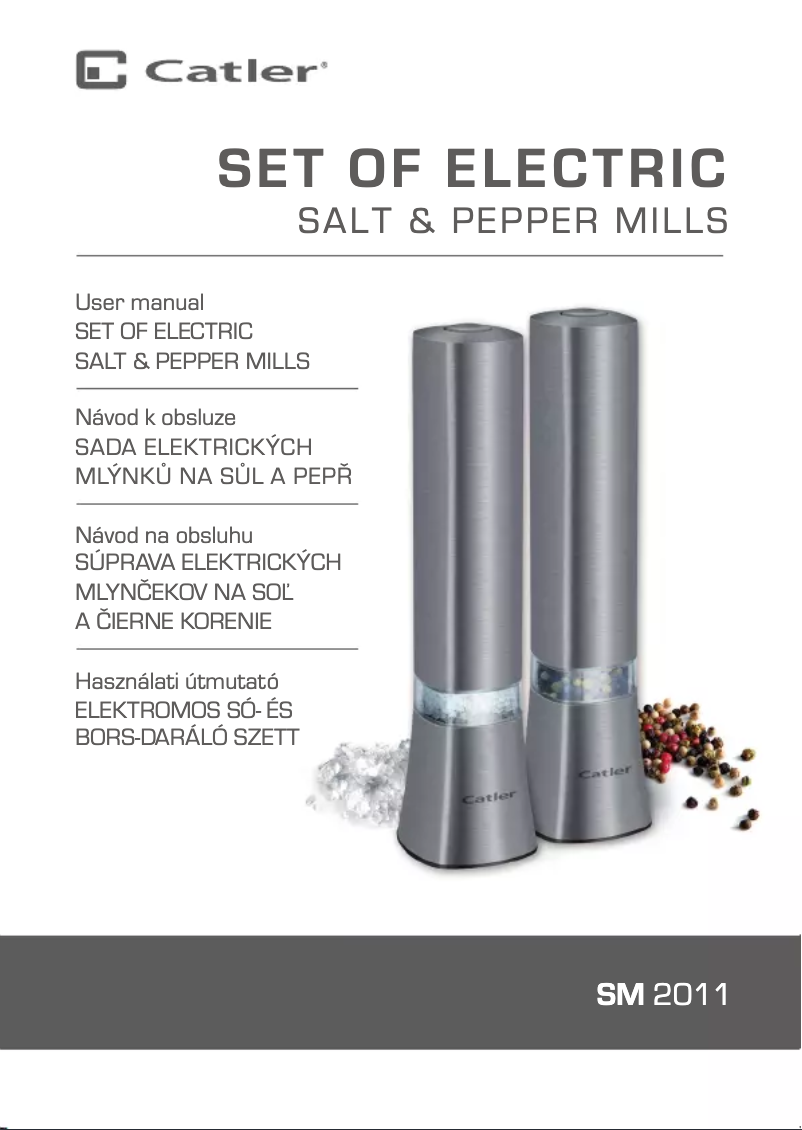 Page 1 de la notice Manuel utilisateur Catler SM 2011