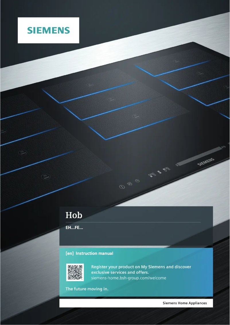 Page 1 de la notice Manuel utilisateur Siemens EH645FEB1E