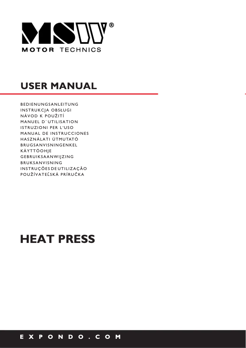 Página 1 del manual Manual de usuario MSW MSW-C&A HP Z1