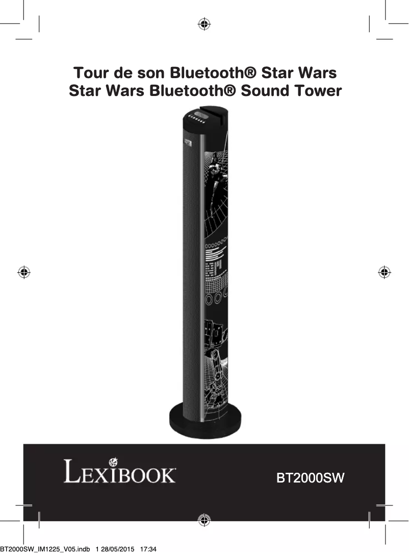 Page 1 de la notice Manuel utilisateur Lexibook BT2000SW