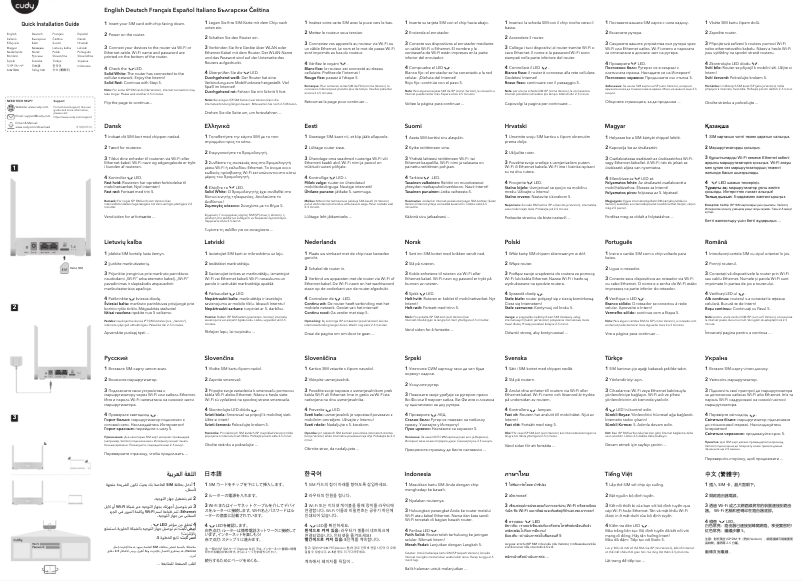 Imagen de la primera página del manual del dispositivo LT300