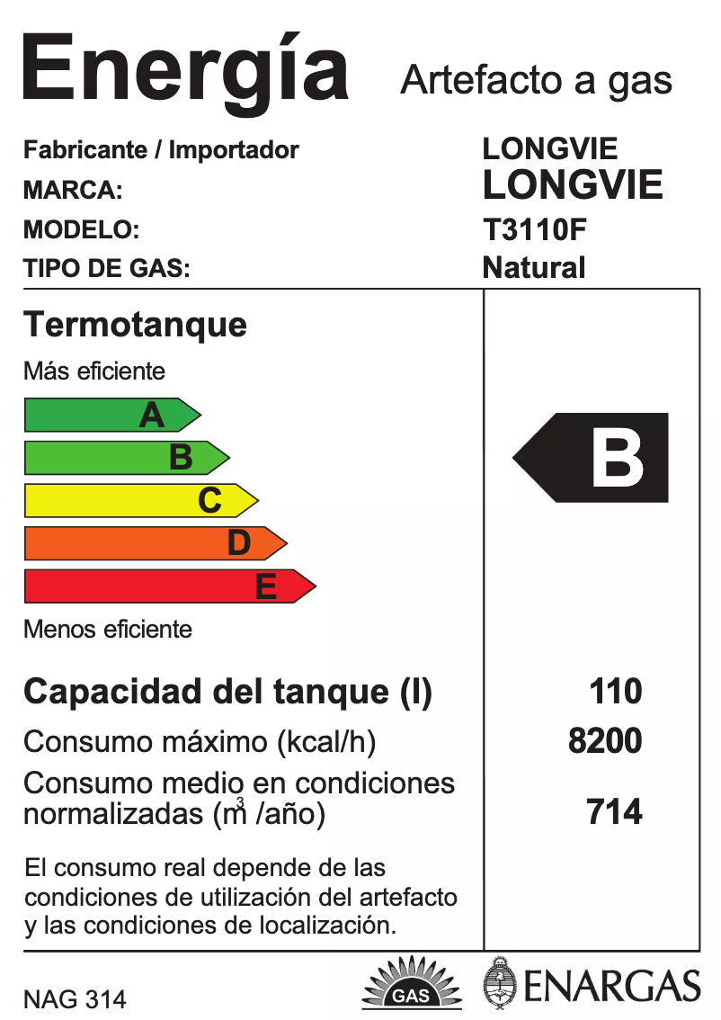 Page 1 de la notice Manuel utilisateur Longvie T3110F