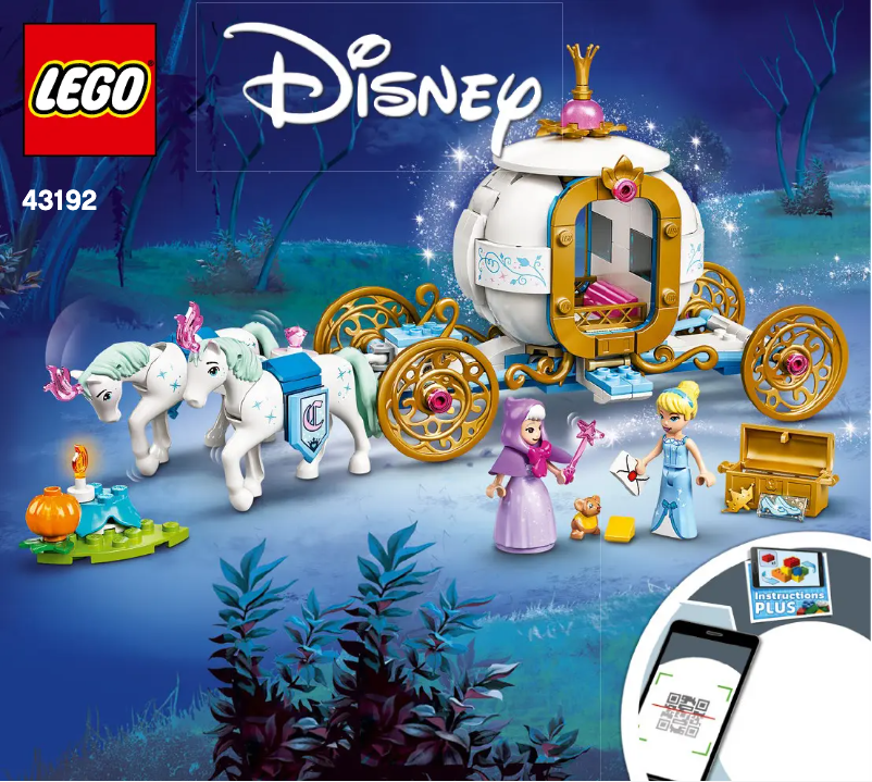 Page n°1 - Manuel utilisateur Lego Disney 43192
