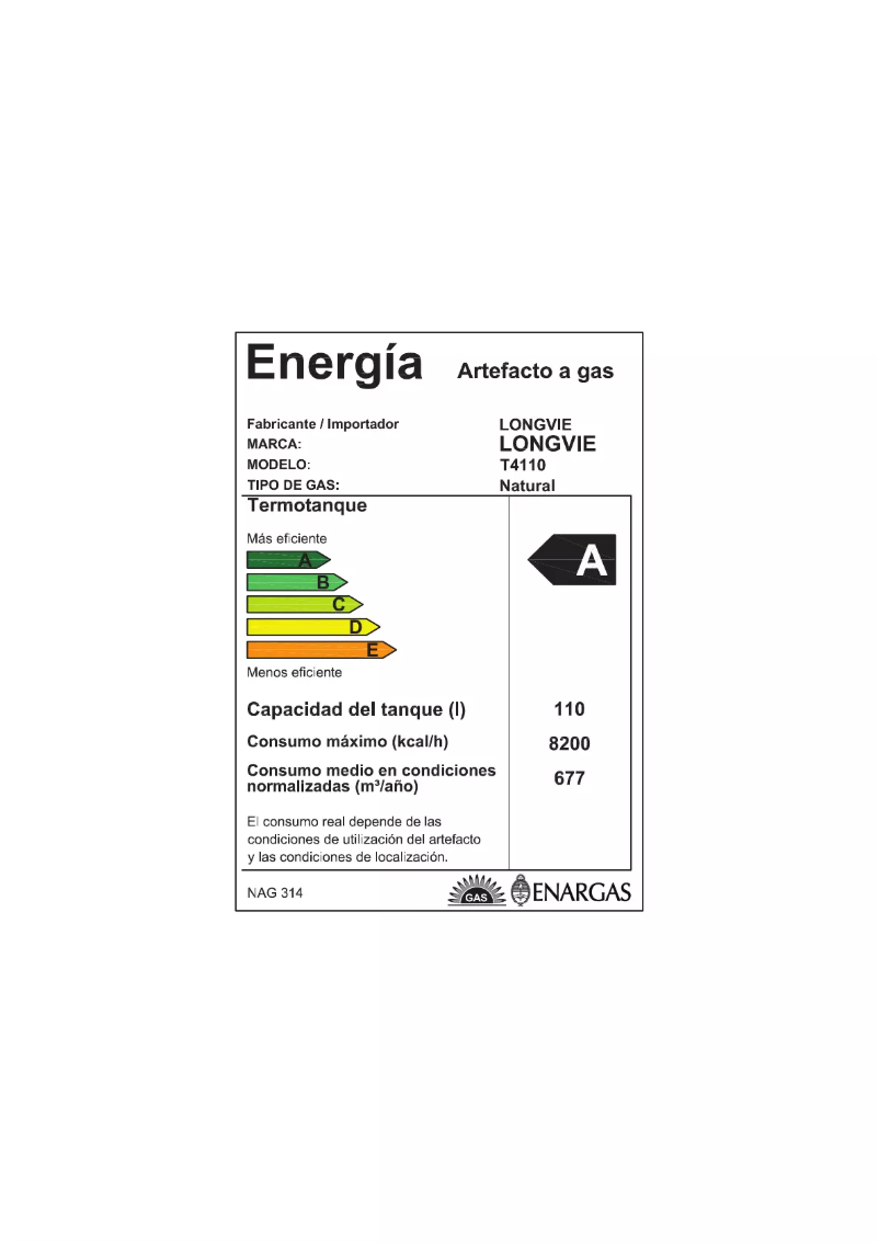 Page n°1 - Manuel utilisateur Longvie T4110