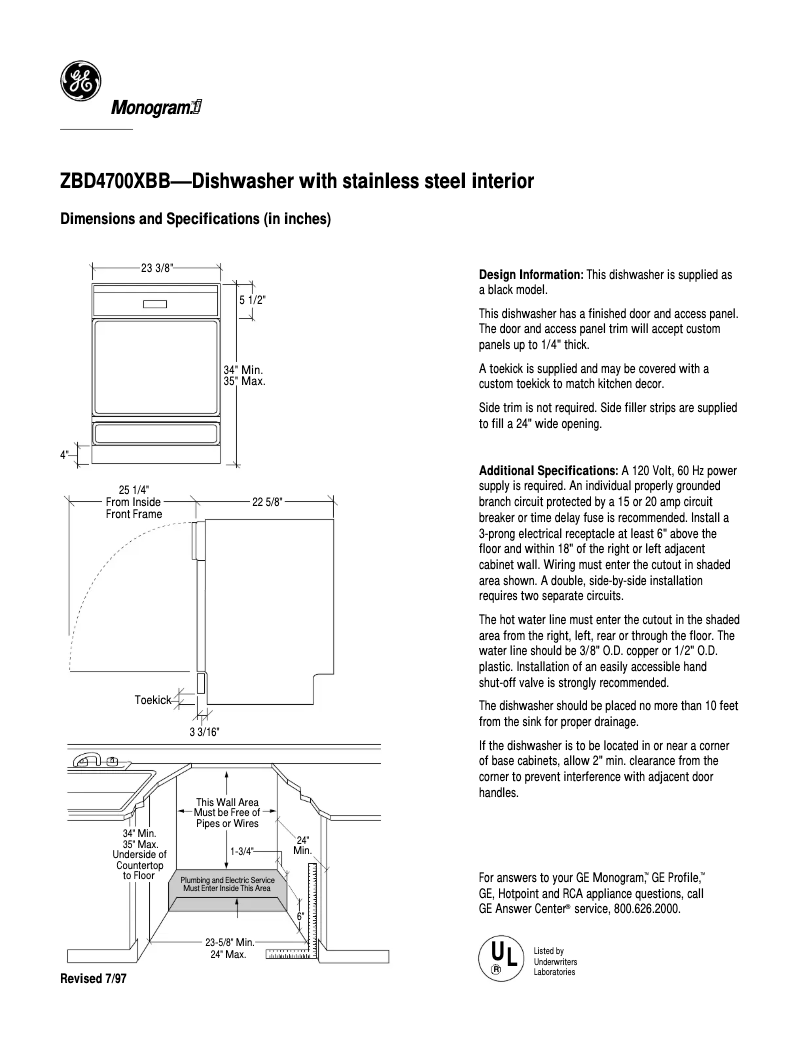 Image de la première page du manuel de l'appareil ZBD4700XBB