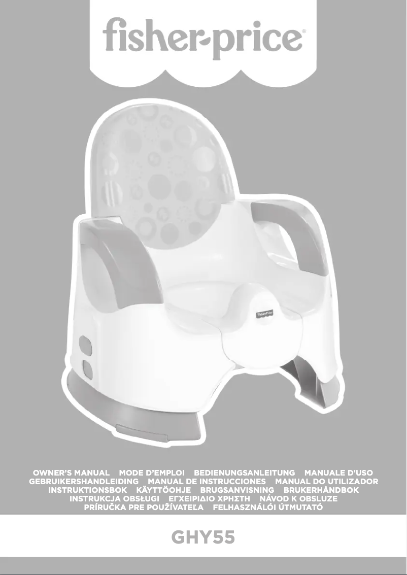 Page 1 de la notice Instructions / montage Fisher Price Custom Comfort Potty