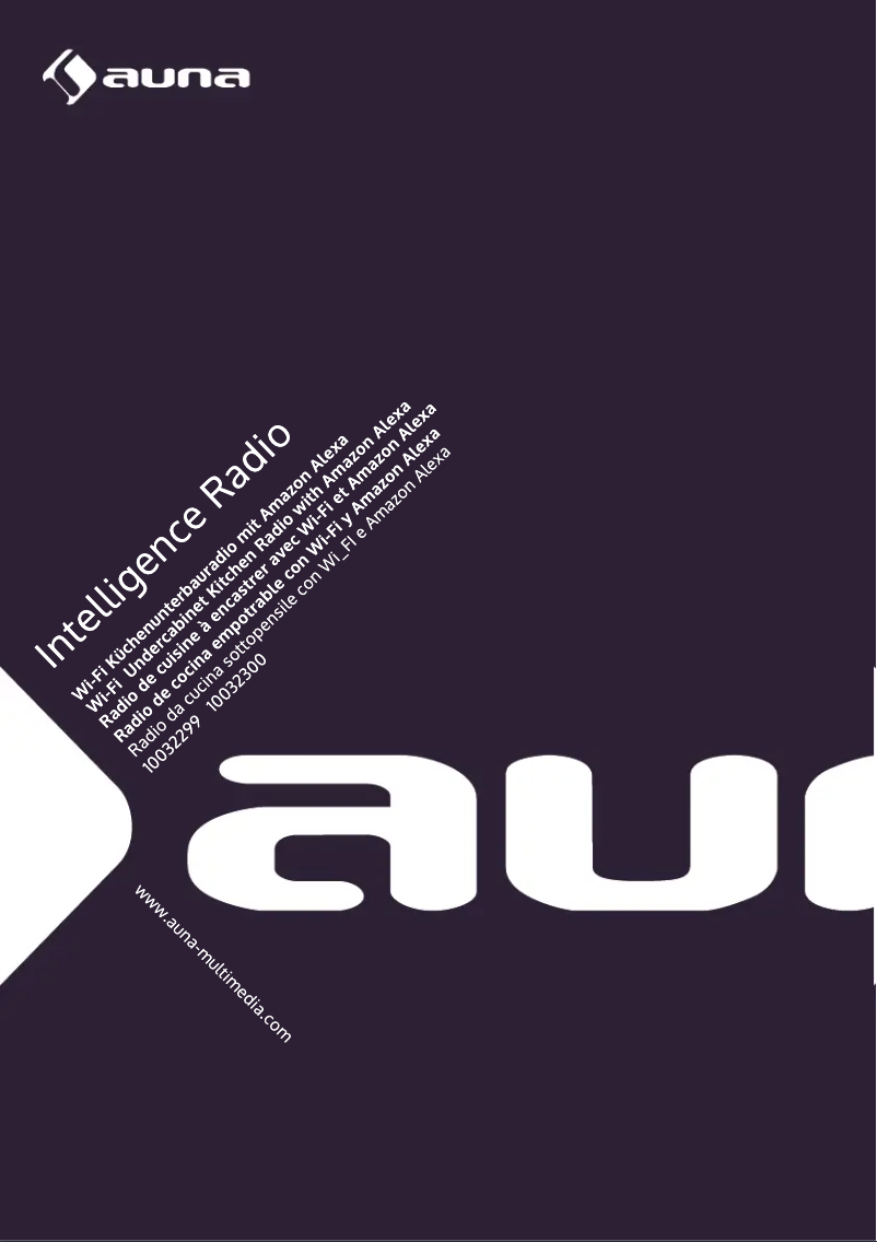 Página 1 del manual Manual de usuario Auna Intelligence Radio