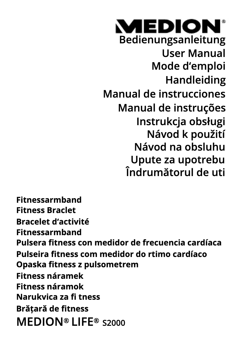 Image de la première page du manuel de l'appareil LIFE S2000 (MD 60592)