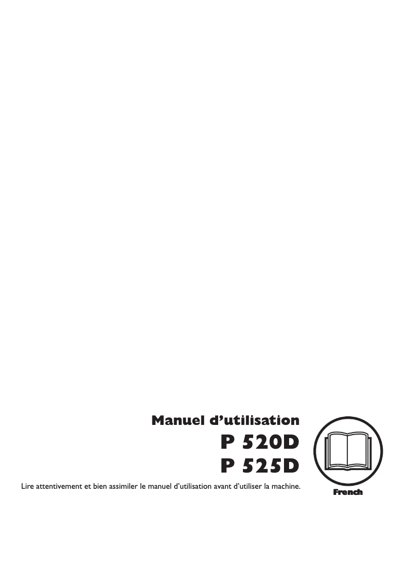 Page n°1 - Manuel utilisateur Husqvarna Rider 520D