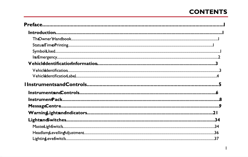 Image de la première page du manuel de l'appareil HS (2023)