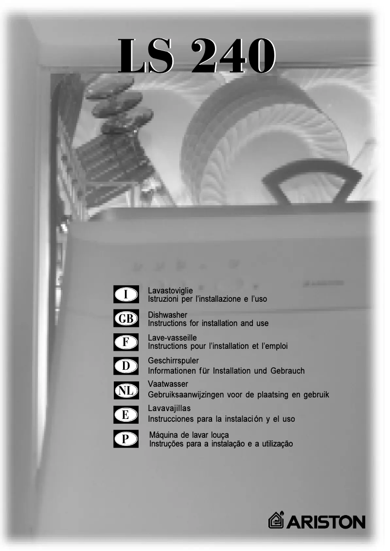 Page 1 de la notice Manuel utilisateur Hotpoint Ariston LS 240 EU