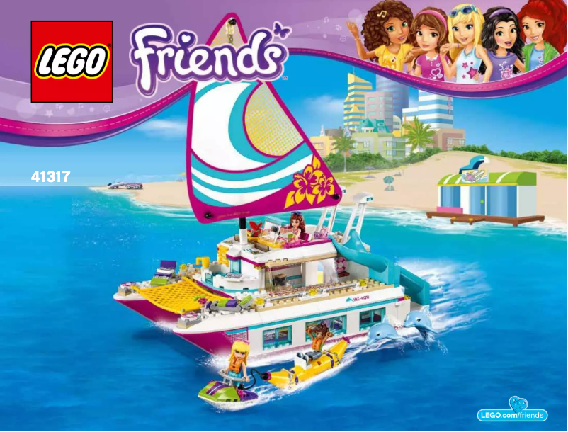Página 1 del manual Manual de usuario Lego Friends 41317